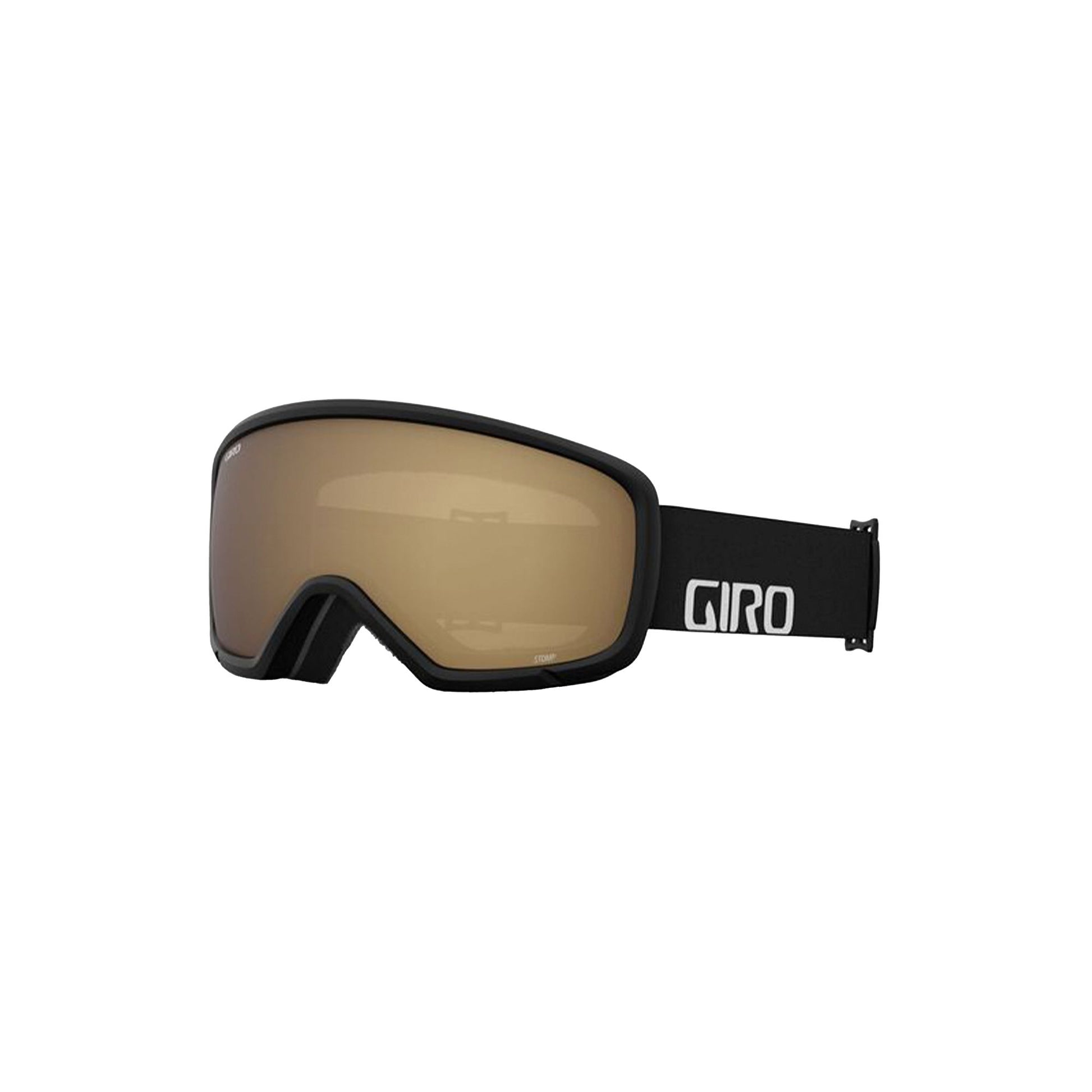 Giro Youth Stomp Snow Goggles Black Wordmark Amber Rose - Giro Snow Goggles