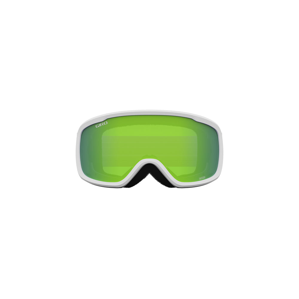 Giro Youth Stomp Snow Goggles White Wordmark Loden Green - Giro Snow Goggles