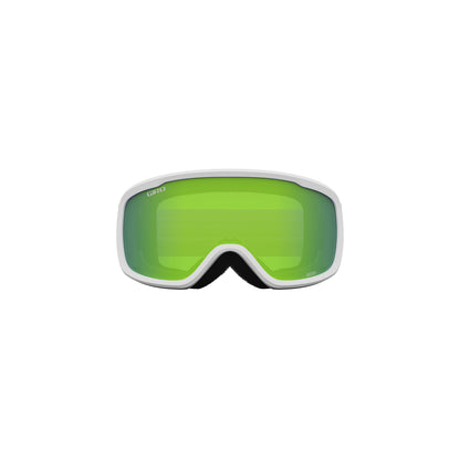 Giro Youth Stomp Snow Goggles White Wordmark Loden Green - Giro Snow Goggles