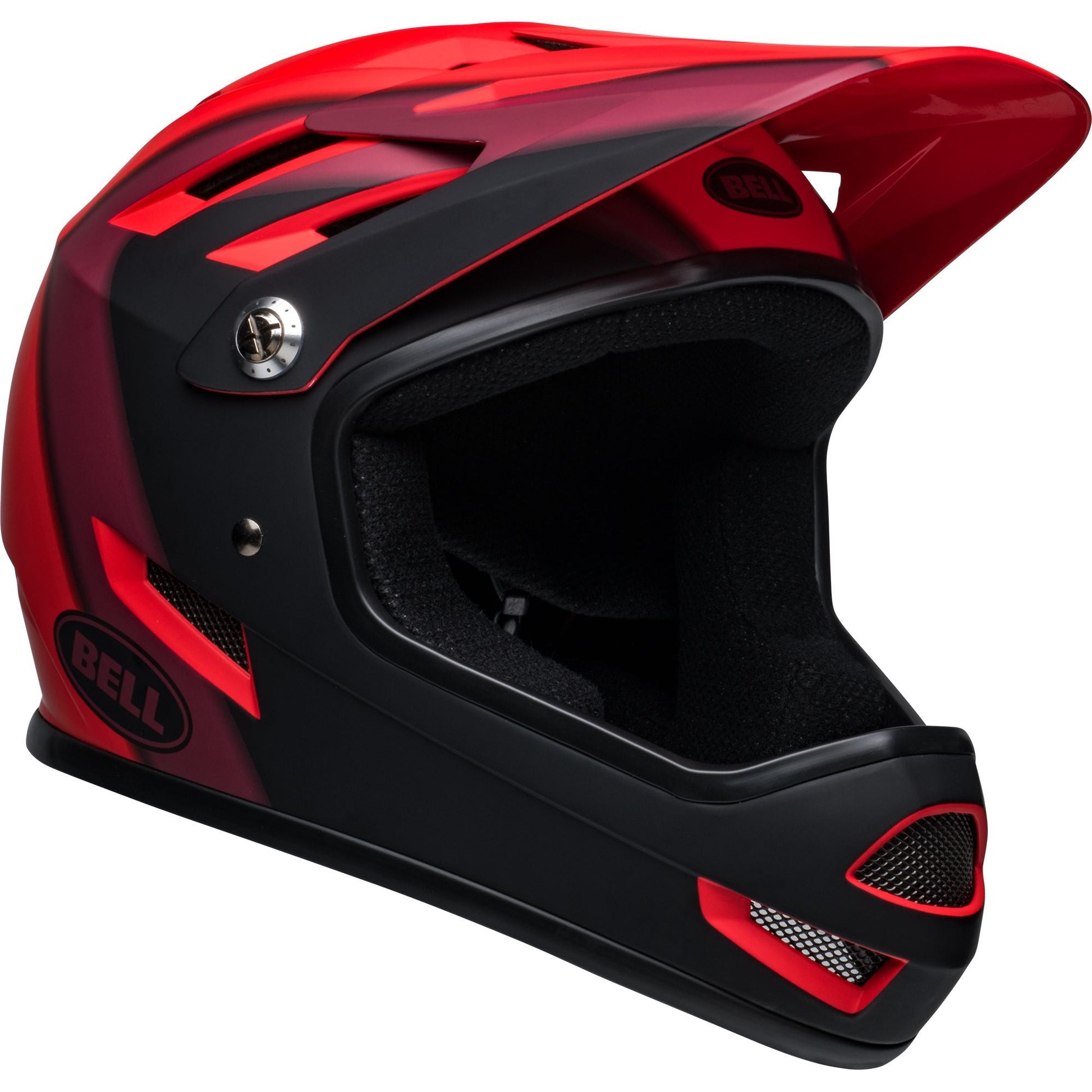 Bell Sanction Helmet - OpenBox Matte Red Black L - Bell Bike Helmets