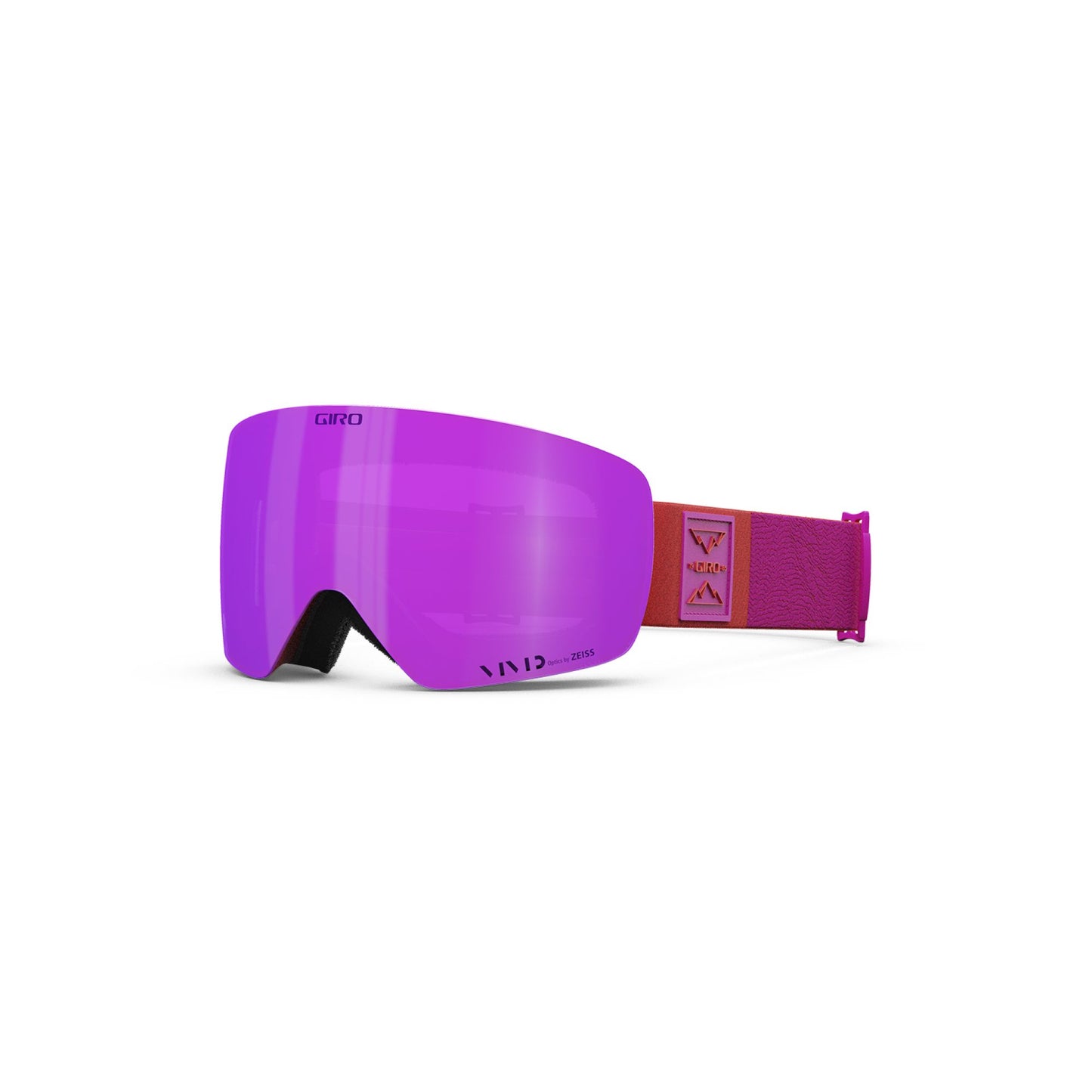 Giro Women's Contour RS Snow Goggles Pink Topo Vivid Pink Snow Goggles