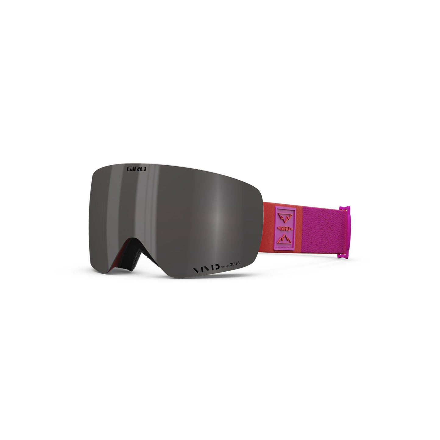 Giro Women's Contour RS Snow Goggles Pink Topo / Vivid Smoke Snow Goggles