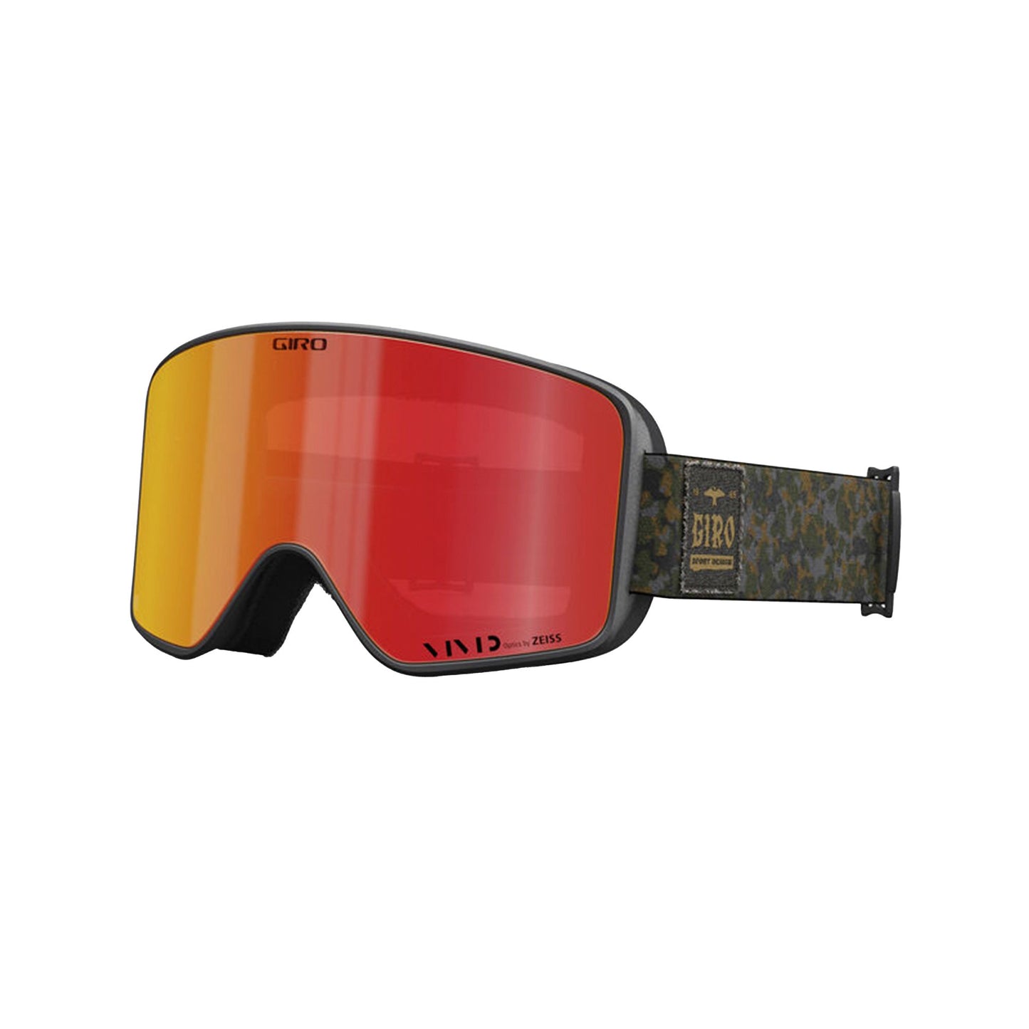 Giro Method Snow Goggles Tort Silencer Camo Vivid Ember - Giro Snow Goggles