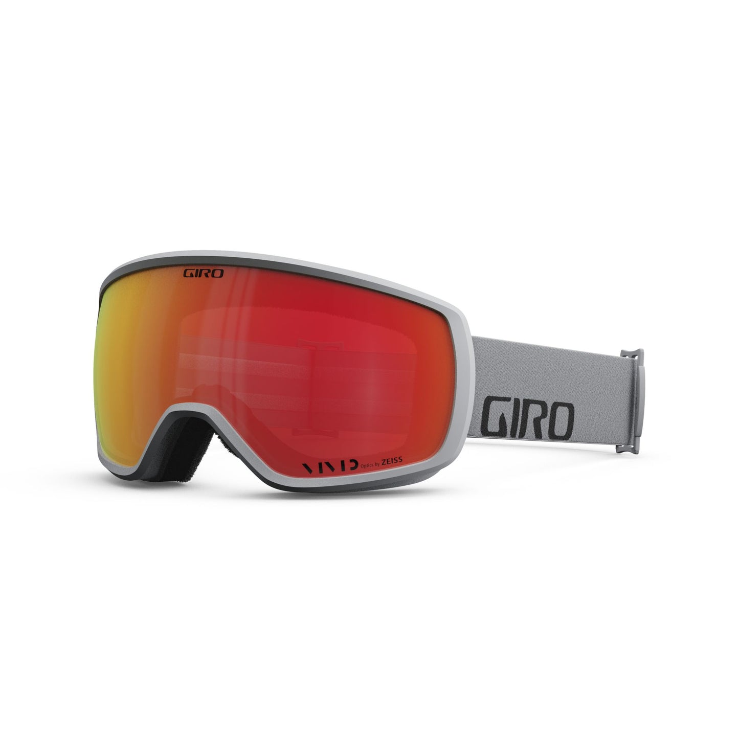 Giro Balance II Snow Goggles Grey Wordmark Vivid Ember Snow Goggles
