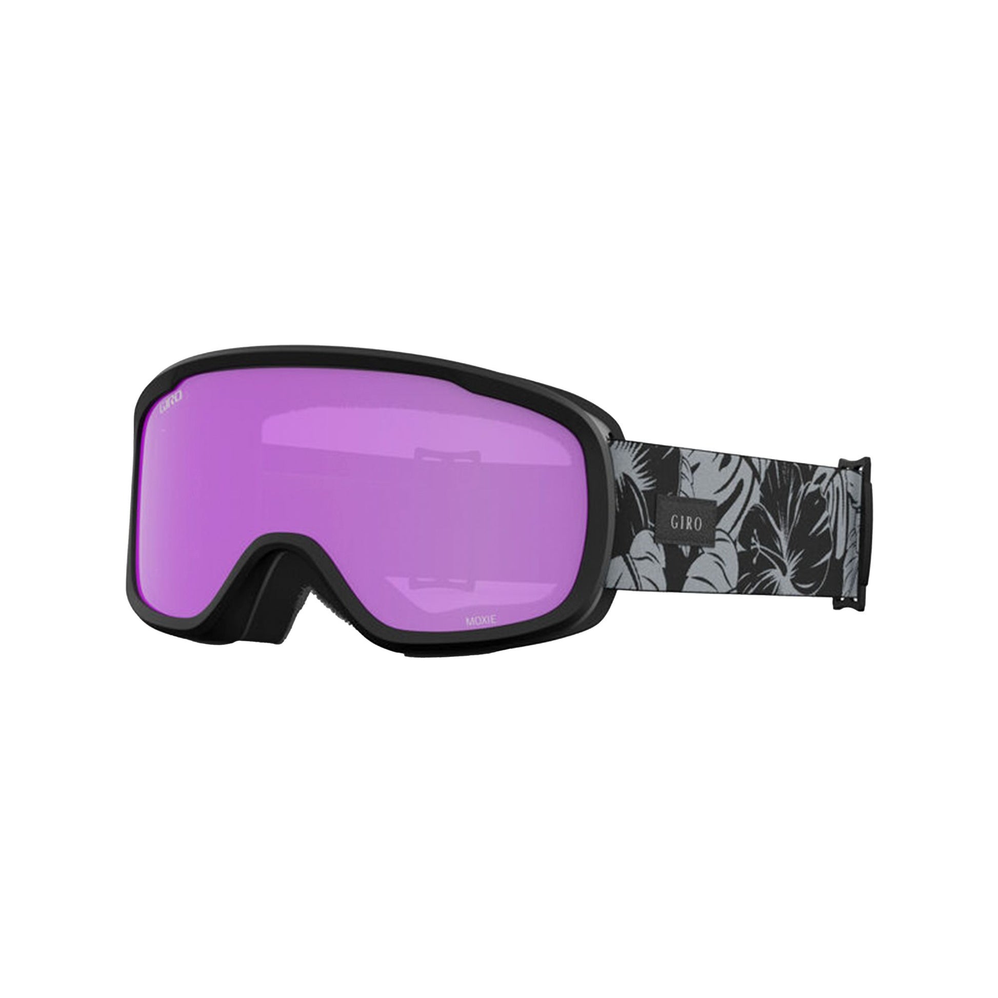 Giro Women's Moxie Snow Goggles Black Grey Botanical LX Amber Pink - Giro Snow Goggles