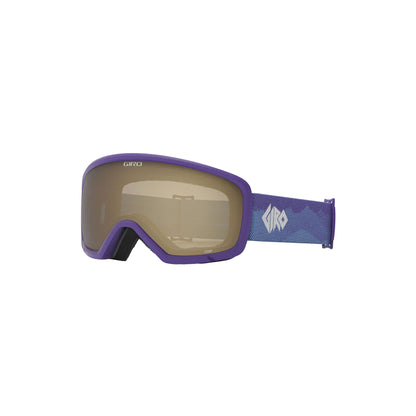 Giro Youth Stomp Snow Goggles Purple Linticular Amber Rose - Giro Snow Goggles