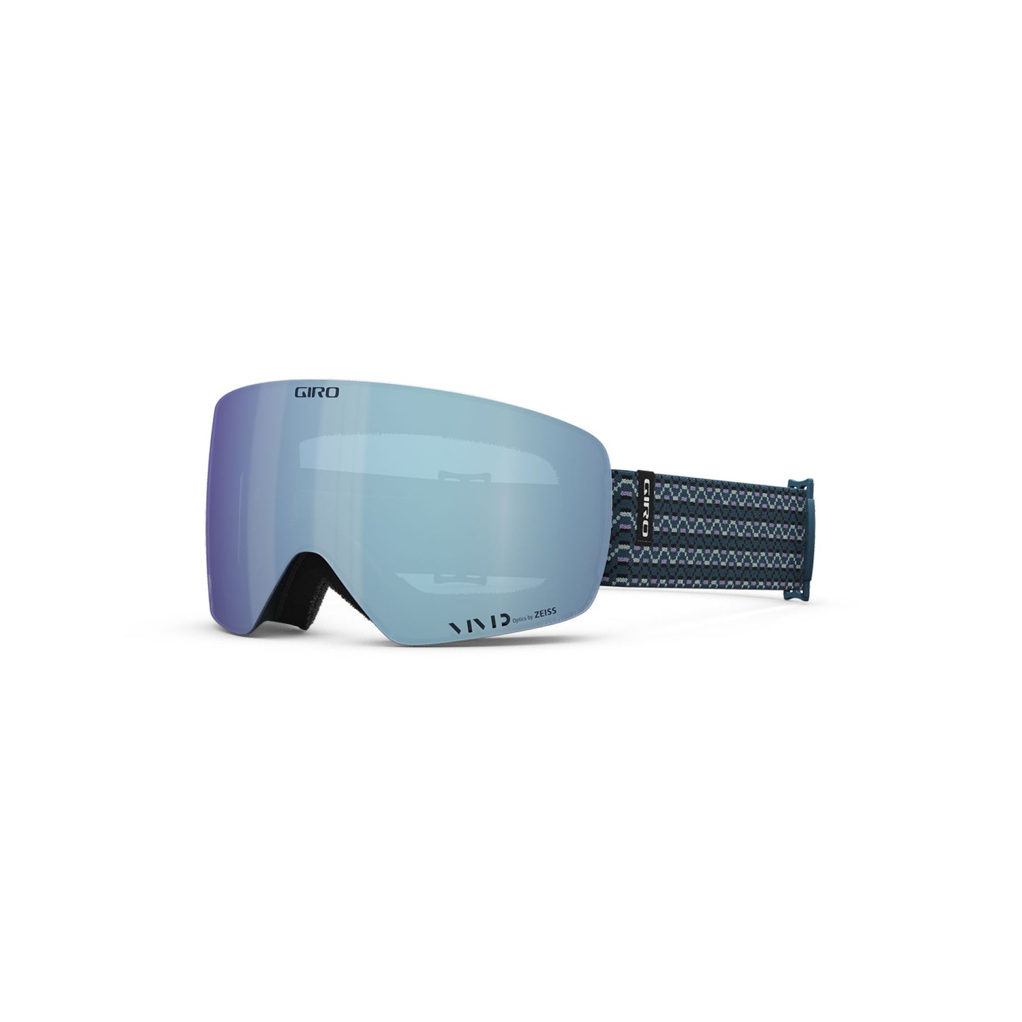 Giro Women's Contour RS Snow Goggles Harbor Blue Sequence / Vivid Royal Snow Goggles