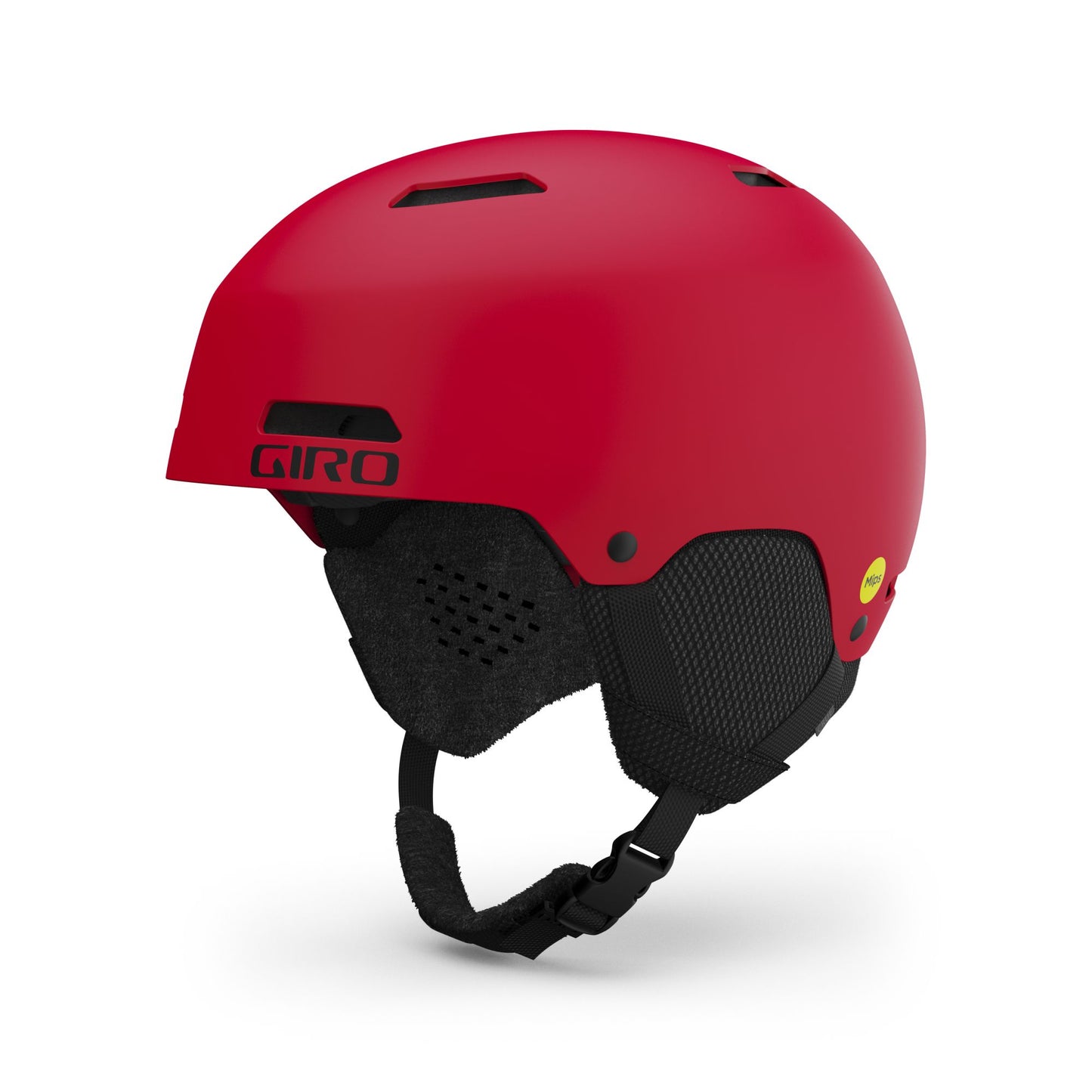 Giro Youth Crue MIPS Helmet Matte Bright Red - Giro Snow Helmets