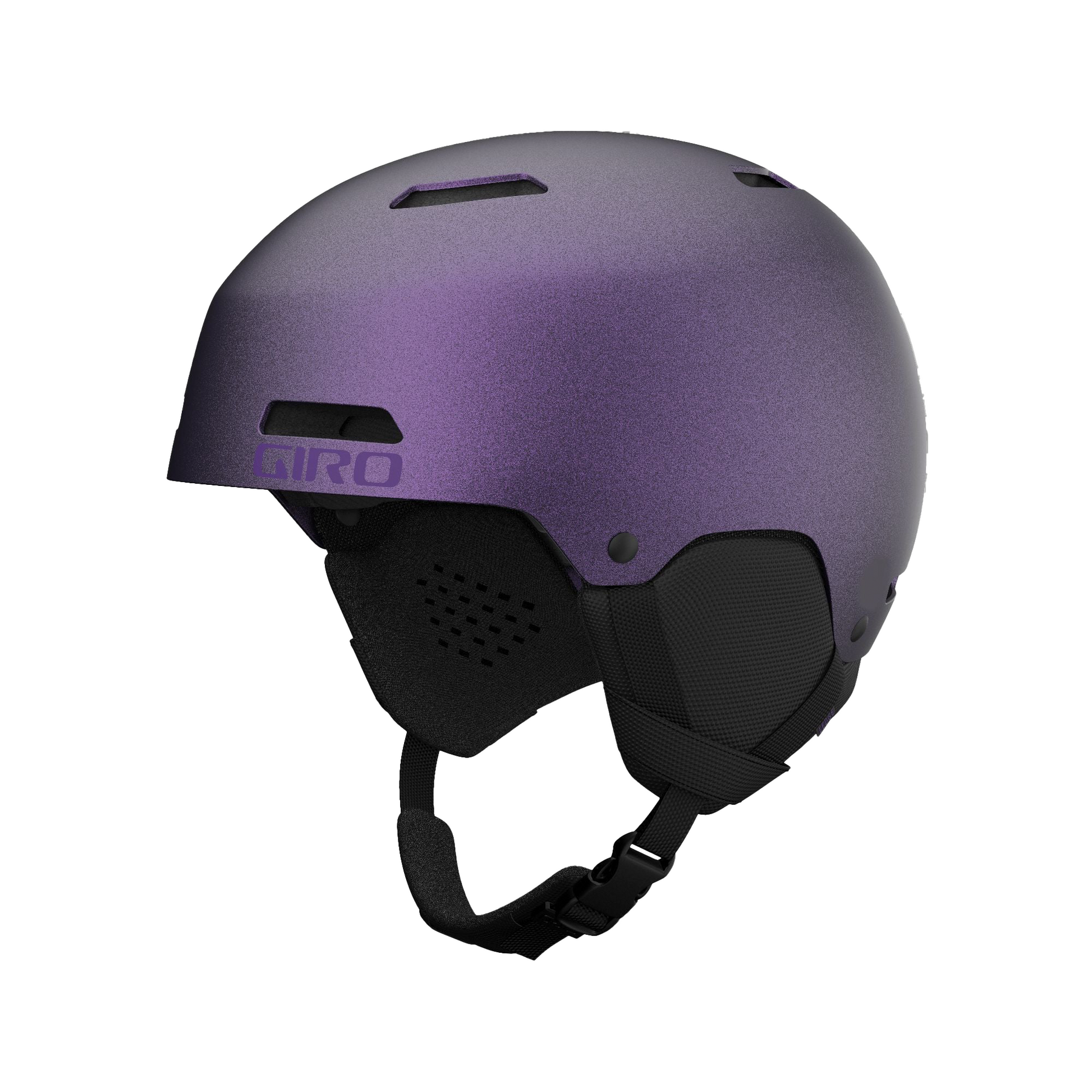 Giro Ledge Helmet - OpenBox Matte Black Purple Pearl M - Giro Snow Snow Helmets