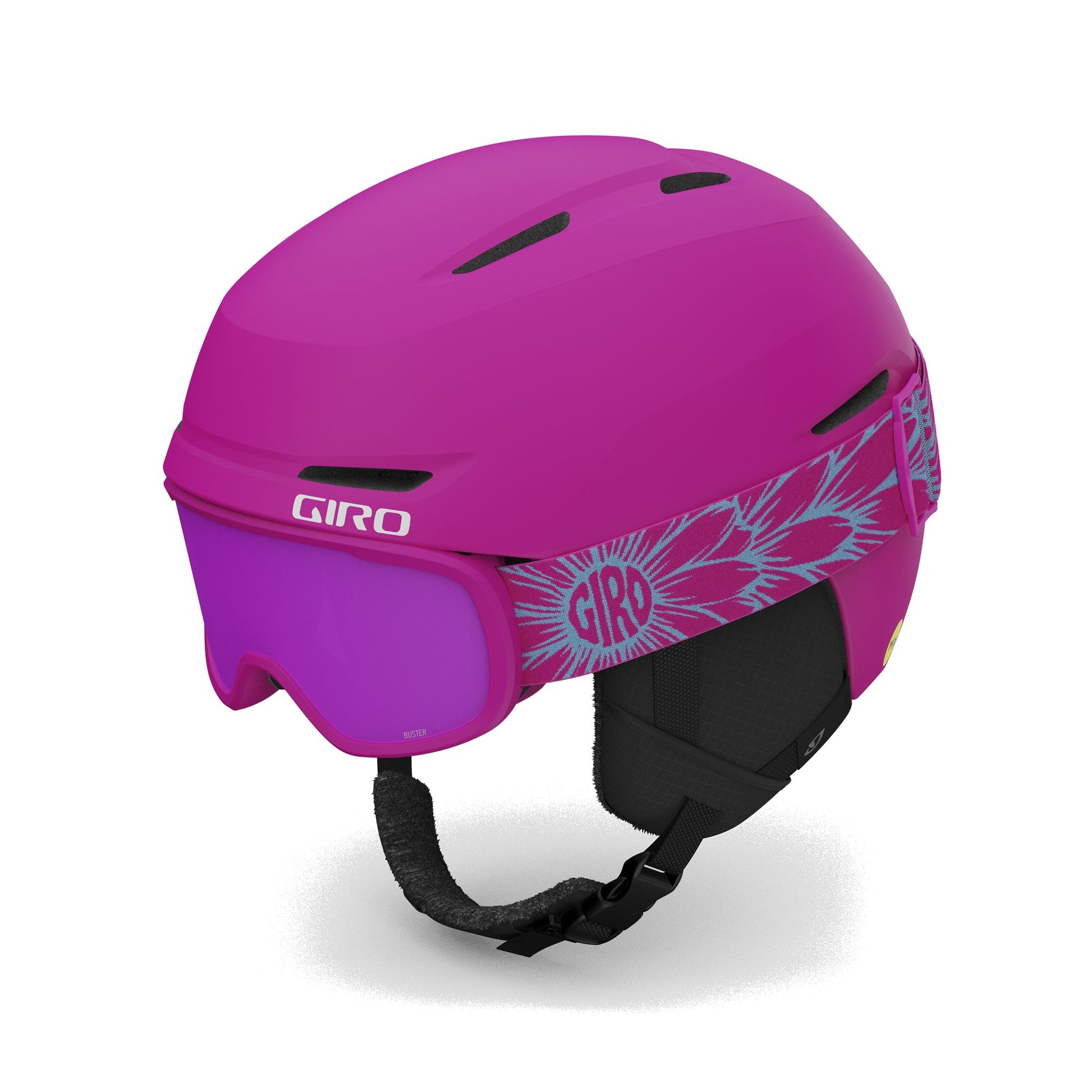 Giro Youth Spur CP Helmet Matte Rhodamine Snow Helmets