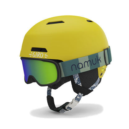Giro Youth Crue MIPS CP Helmet Namuk Sunflower - Giro Snow Snow Helmets