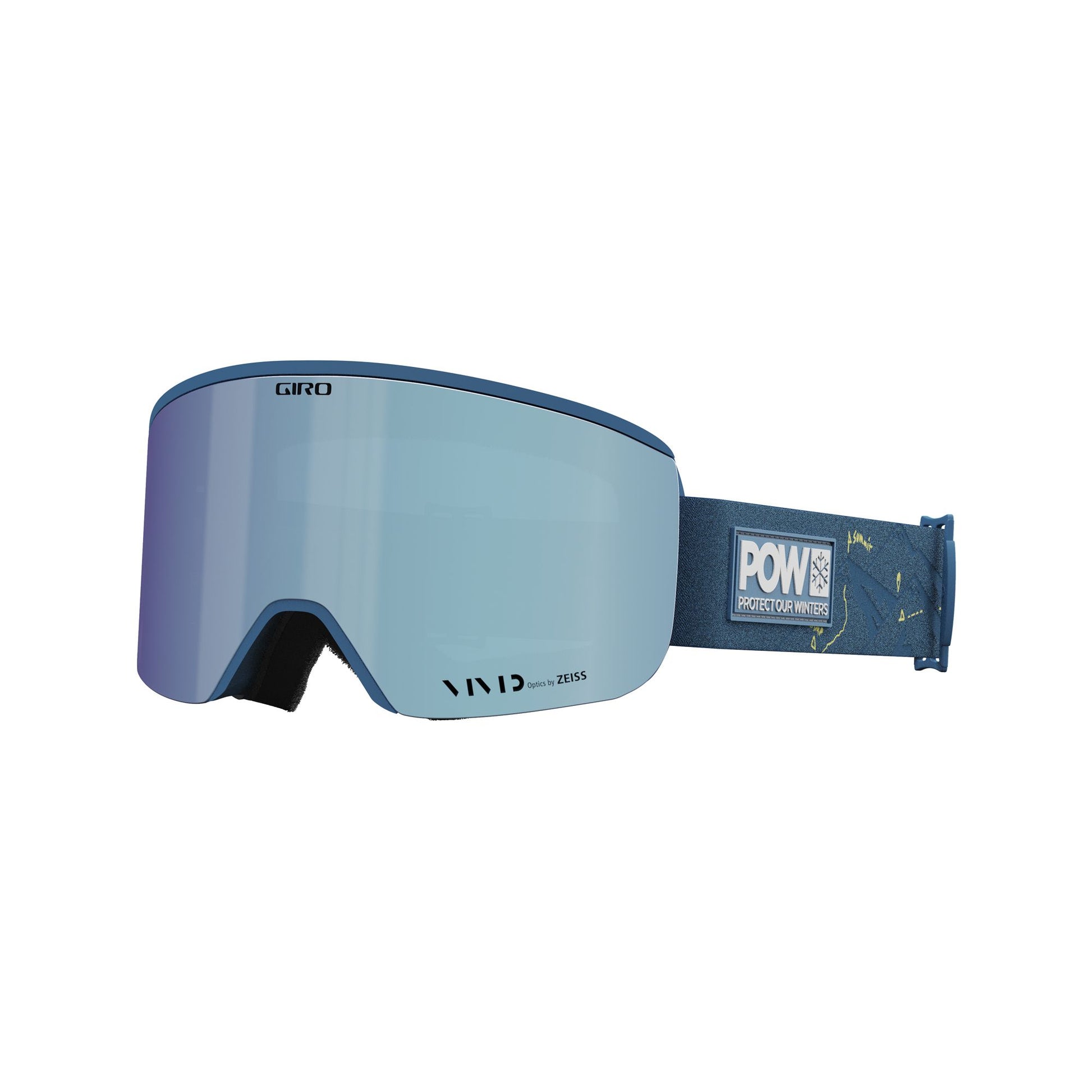 Giro Axis Snow Goggles POW Vivid Royal - Giro Snow Goggles