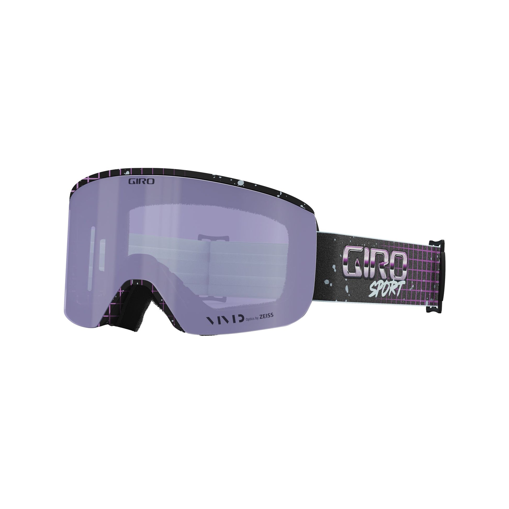 Giro Axis Snow Goggles Purple Syndrome Vivid Haze - Giro Snow Goggles