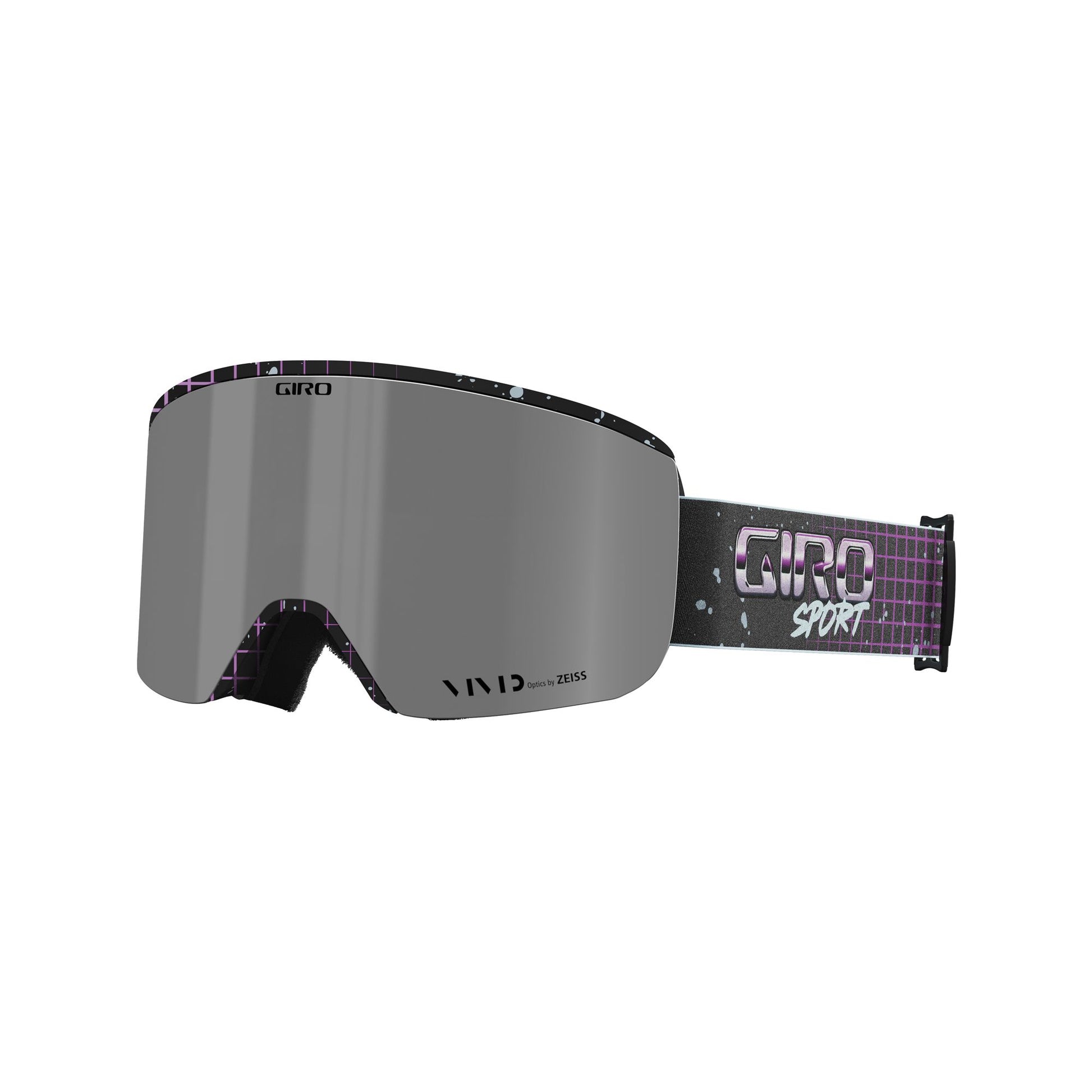 Giro Axis Snow Goggles Purple Syndrome Vivid Onyx - Giro Snow Goggles