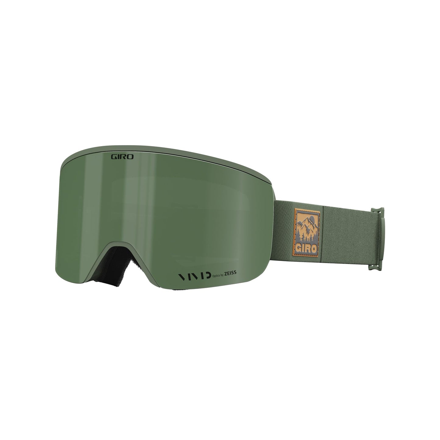 Giro Axis Snow Goggles Hedge Green Vista Vivid Envy - Giro Snow Goggles