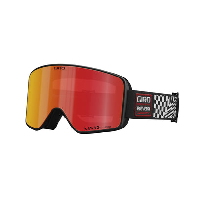 Giro Method Snow Goggles Black White Vertigo Vivid Ember - Giro Snow Goggles