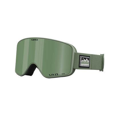 Giro Method Snow Goggles Hedge Green Access Vivid Envy - Giro Snow Goggles