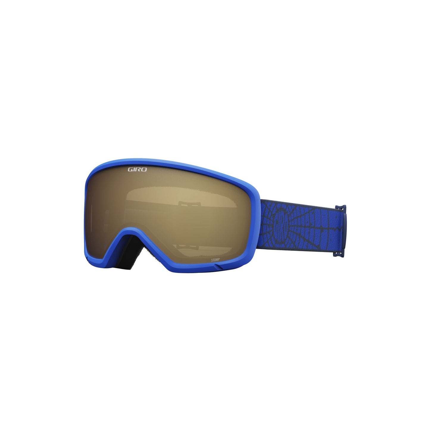 Giro Youth Stomp Snow Goggles Trim Blue Solar Flair Amber Rose - Giro Snow Goggles