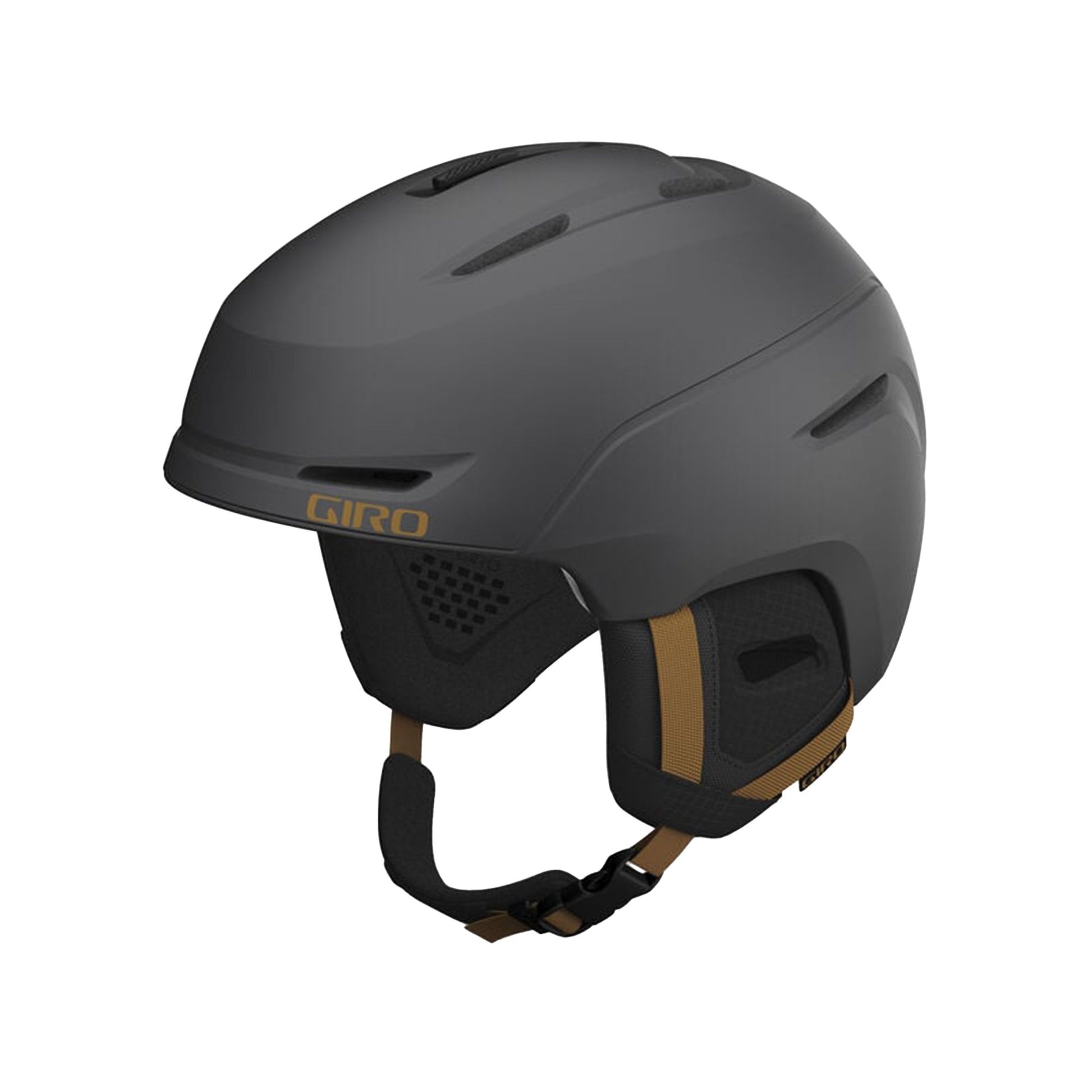 Giro Neo Helmet Metallic Coal Tan - Giro Snow Helmets