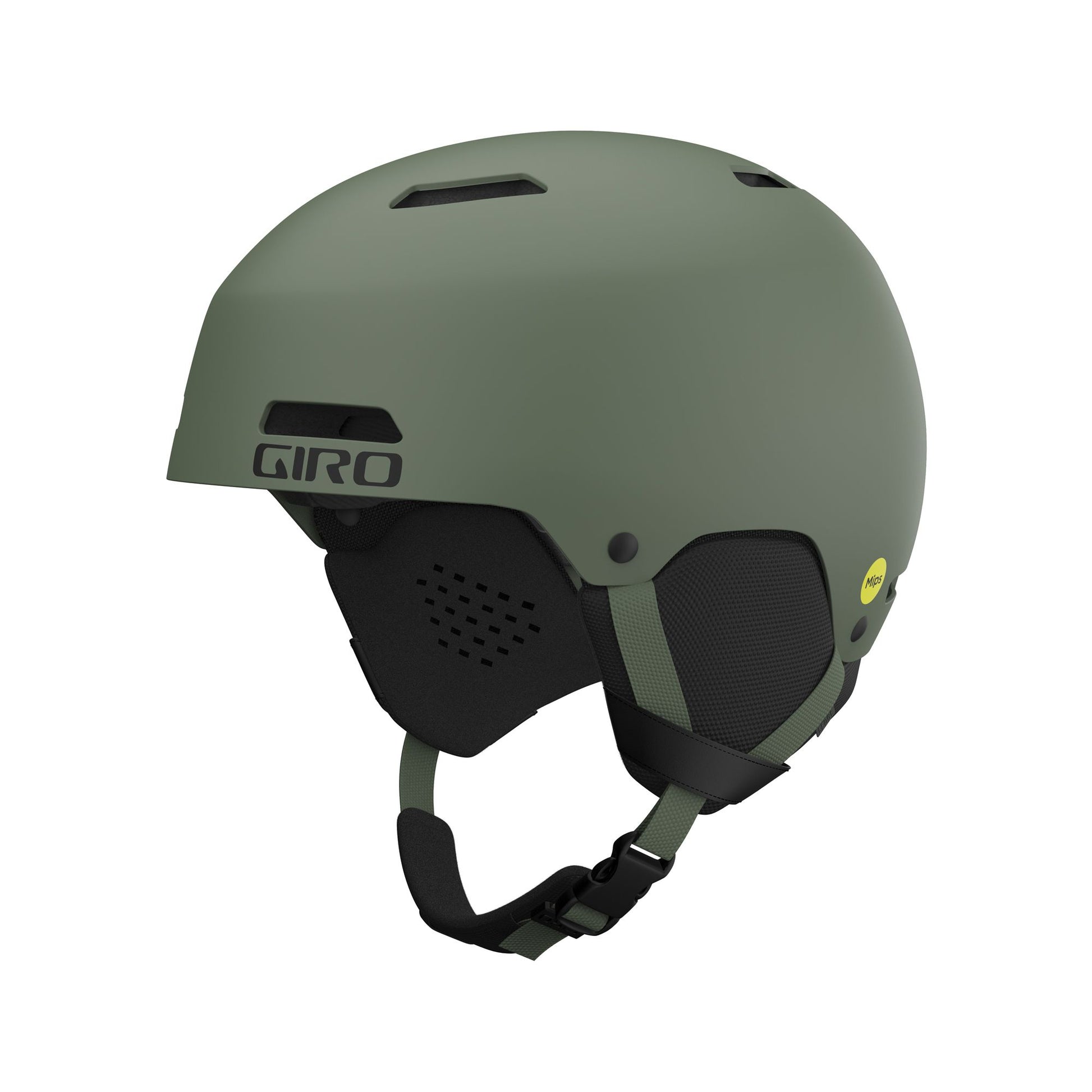 Giro Ledge FS MIPS Helmet Matte Hedge Green - Giro Snow Helmets