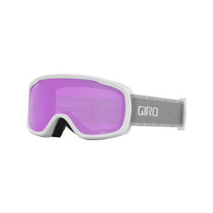 Giro Women's Moxie Snow Goggles White Grey Chute Amber Pink - Giro Snow Goggles