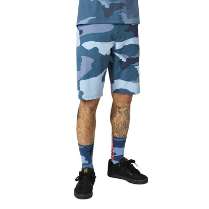 Fox Men's Ranger Short Blue Camo - Fox Bike Shorts