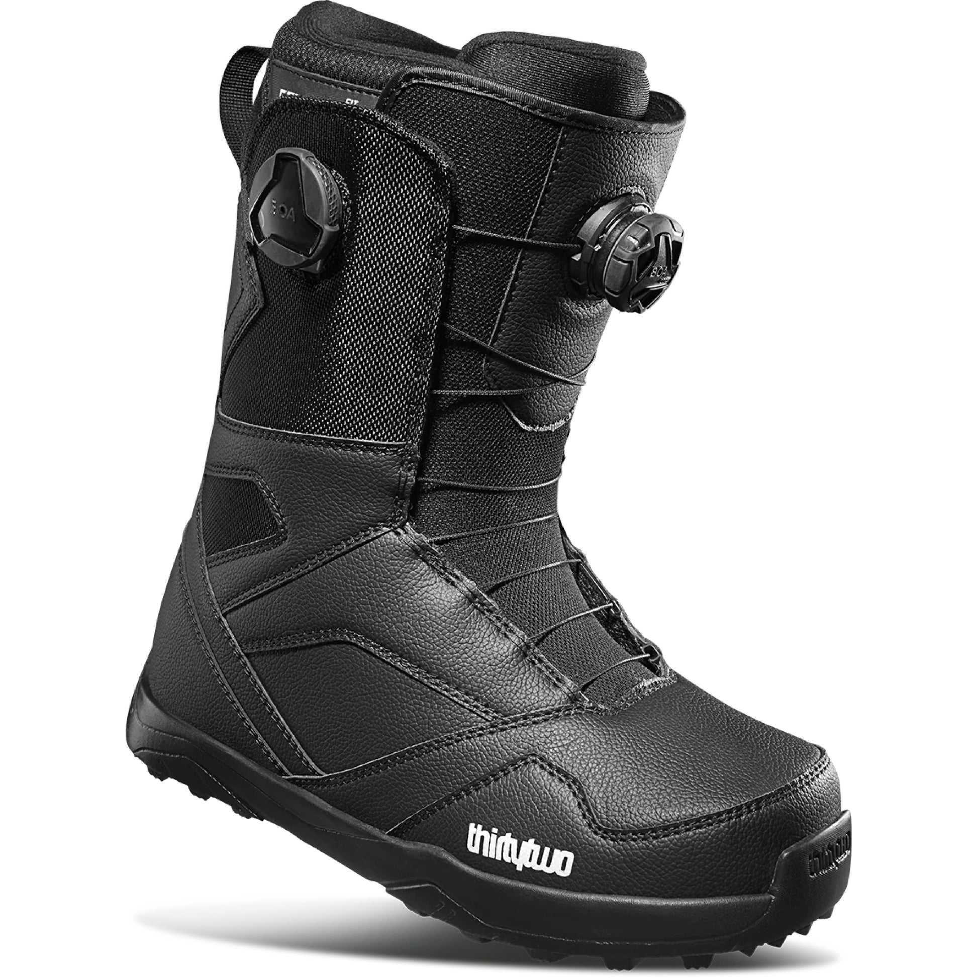ThirtyTwo STW Double BOA Snowboard Boots Black Snowboard Boots
