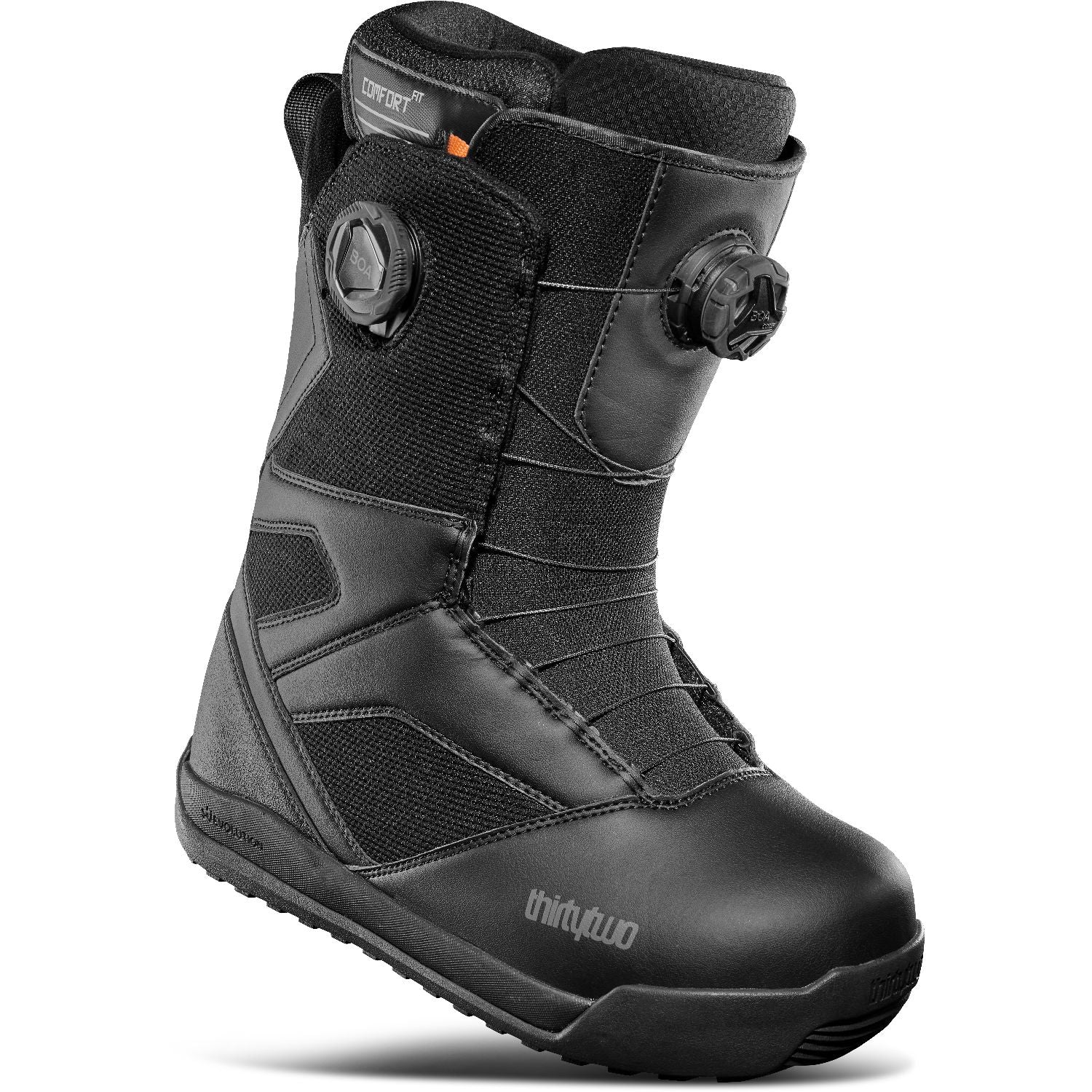 ThirtyTwo STW Double BOA Snowboard Boots Black Black - ThirtyTwo Snowboard Boots