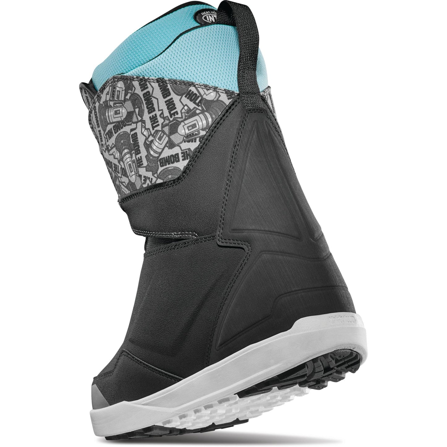 ThirtyTwo Lashed Bomb Hole Double BOA Snowboard Boots - Openbox Black White 11 - ThirtyTwo Snowboard Boots