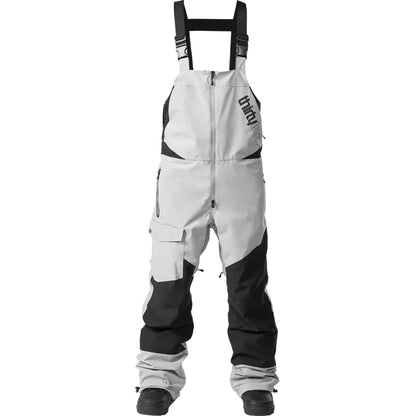 ThirtyTwo Deep Creek Bib Snow Pants Grey Black - ThirtyTwo Snow Pants