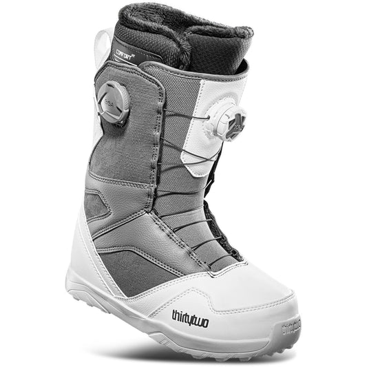 ThirtyTwo Women's STW Double BOA Snowboard Boots White/Camo Snowboard Boots