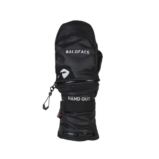 Hand Out Baldface Guide Mittens Black Snow Mitts