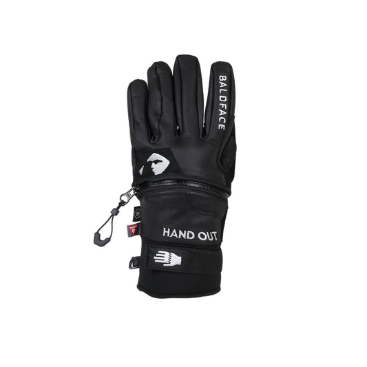 Hand Out Baldface Low Guide Gloves Black Snow Gloves