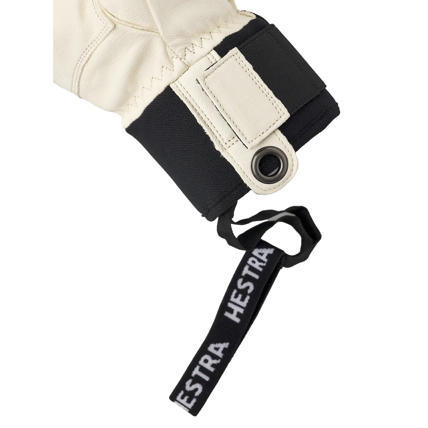 Hestra Alpine Pro Fall Line 3-Finger Glove Almond White/Almond White Snow Gloves