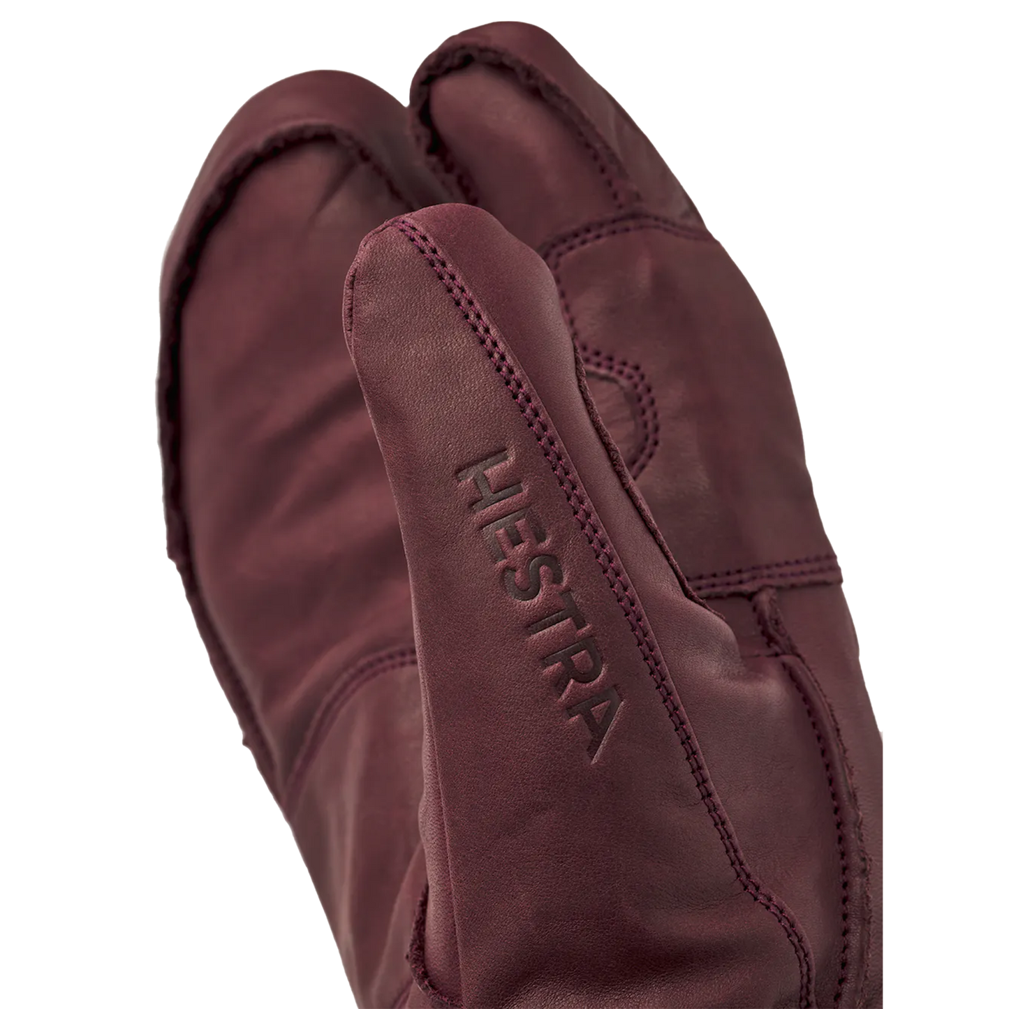 Hestra Alpine Pro Fall Line 3-Finger Glove Burgandy/Burgandy Snow Gloves