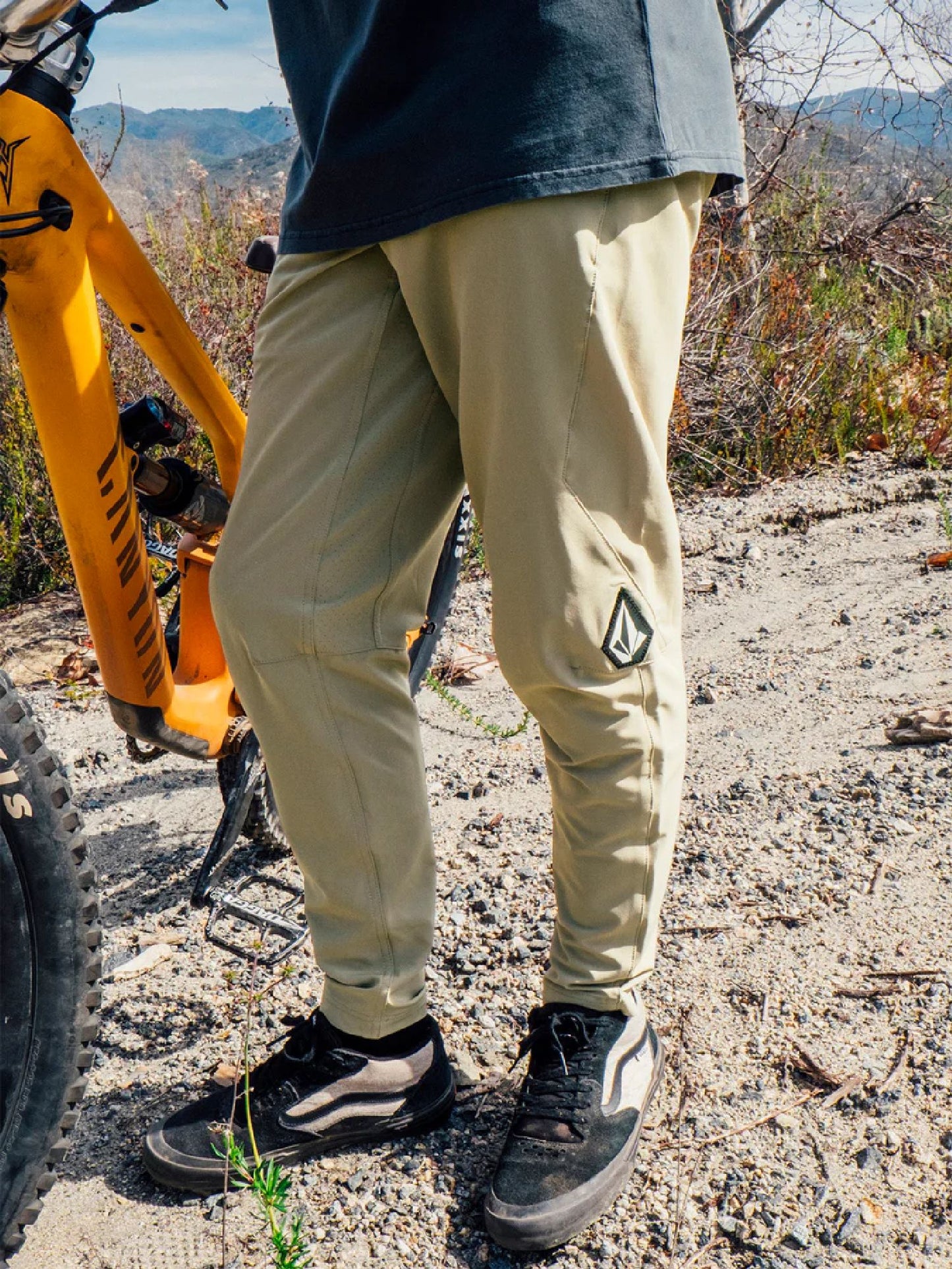 Volcom Trail Ripper Bike Pant Khaki - Volcom Bike Pants