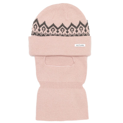 Autumn Mask Beanie Pink OS - Autumn Neck Warmers & Face Masks