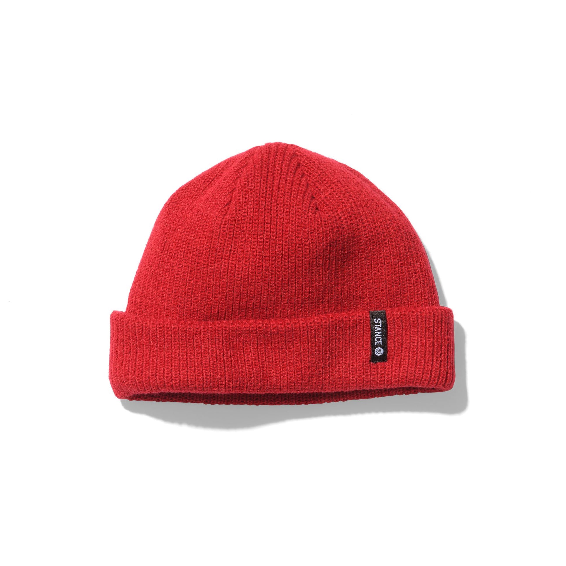 Stance Icon 2 Shallow Beanie Red OS Beanies