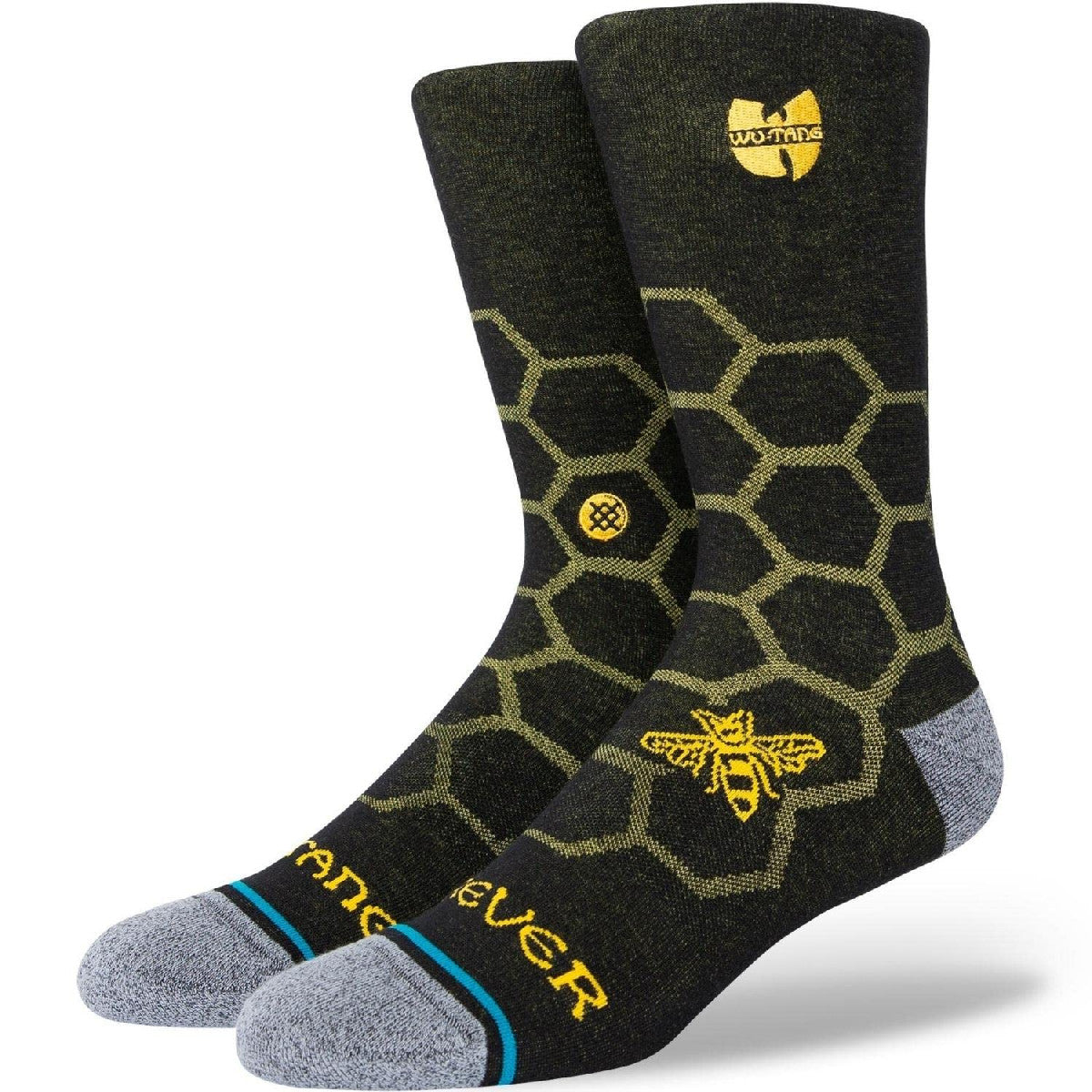 Stance Hive Crew Socks Black M Socks