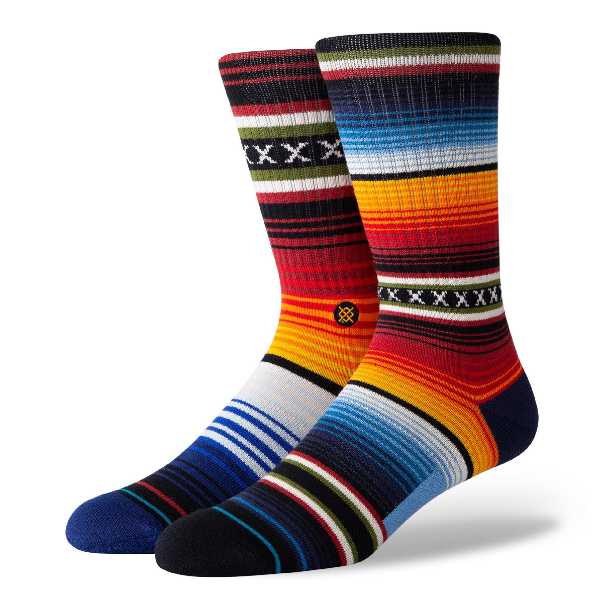 Stance Curren Street Crew Socks Red L - Stance Socks