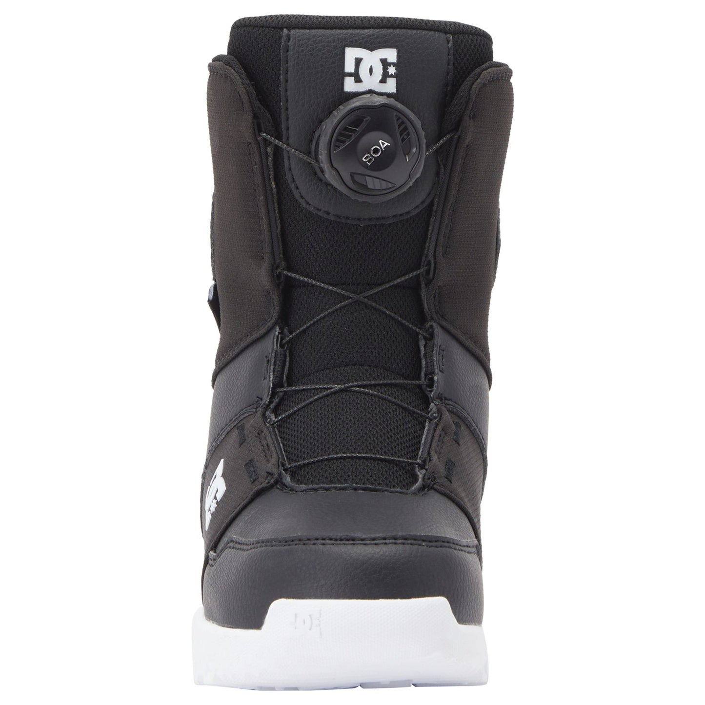DC Youth Scout BOA Snowboard Boots Black/White Snowboard Boots