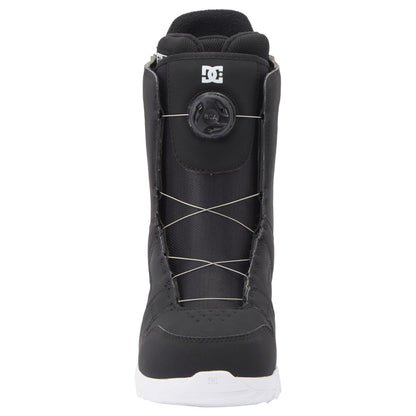 DC Women's Phase BOA Snowboard Boots Black White - DC Snowboard Boots