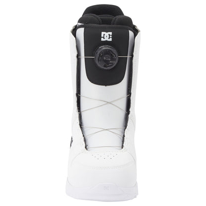 DC Women's Phase BOA Snowboard Boots White Black Print - DC Snowboard Boots