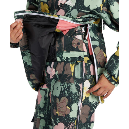 DC x Andy Warhol Women's Chalet Anorak Jacket In Bloom - DC Snow Jackets