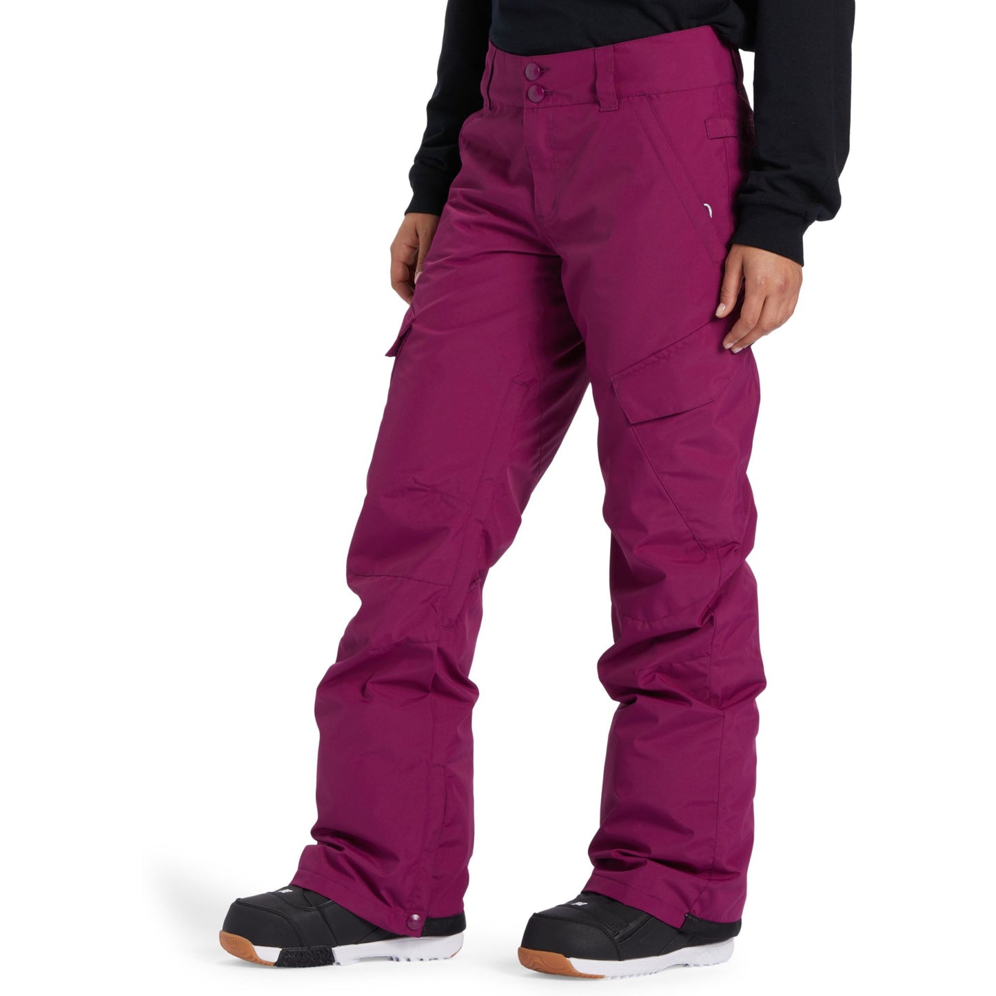 DC Women's Nonchalant Snow Pants Magenta Purple - DC Snow Pants