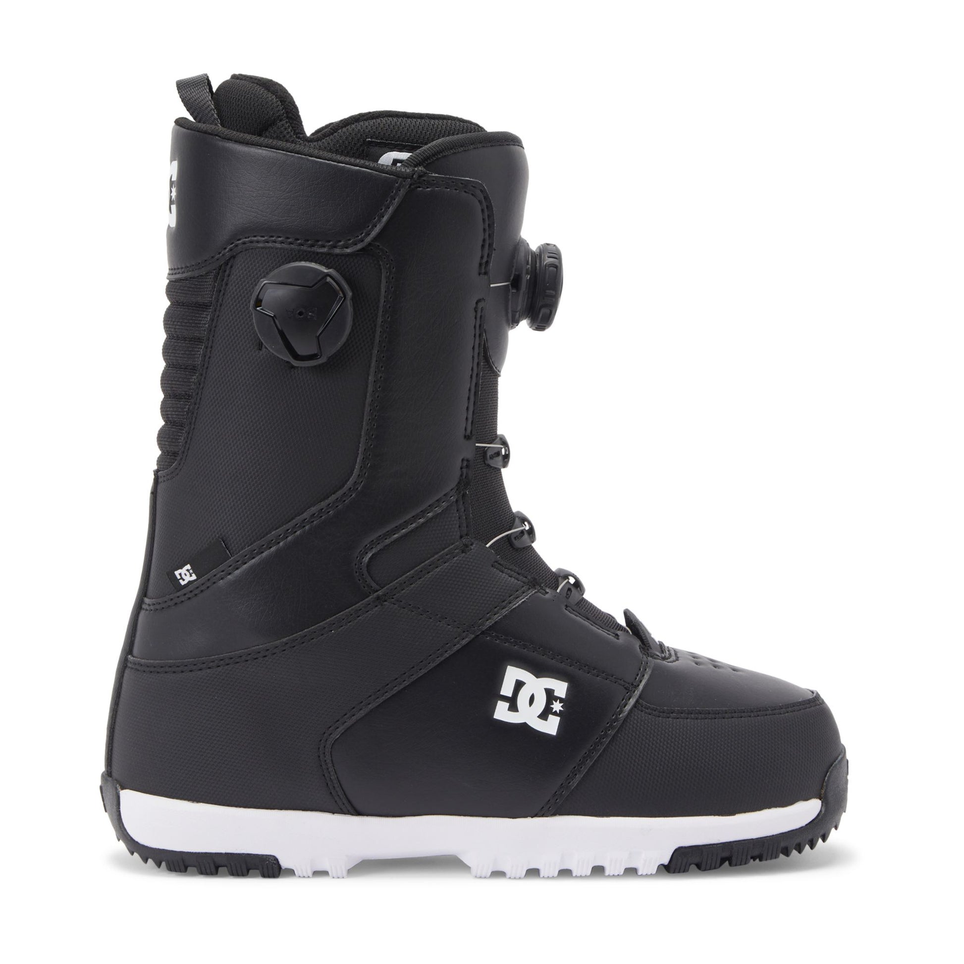 DC Control BOA Snowboard Boots Black White - DC Snowboard Boots