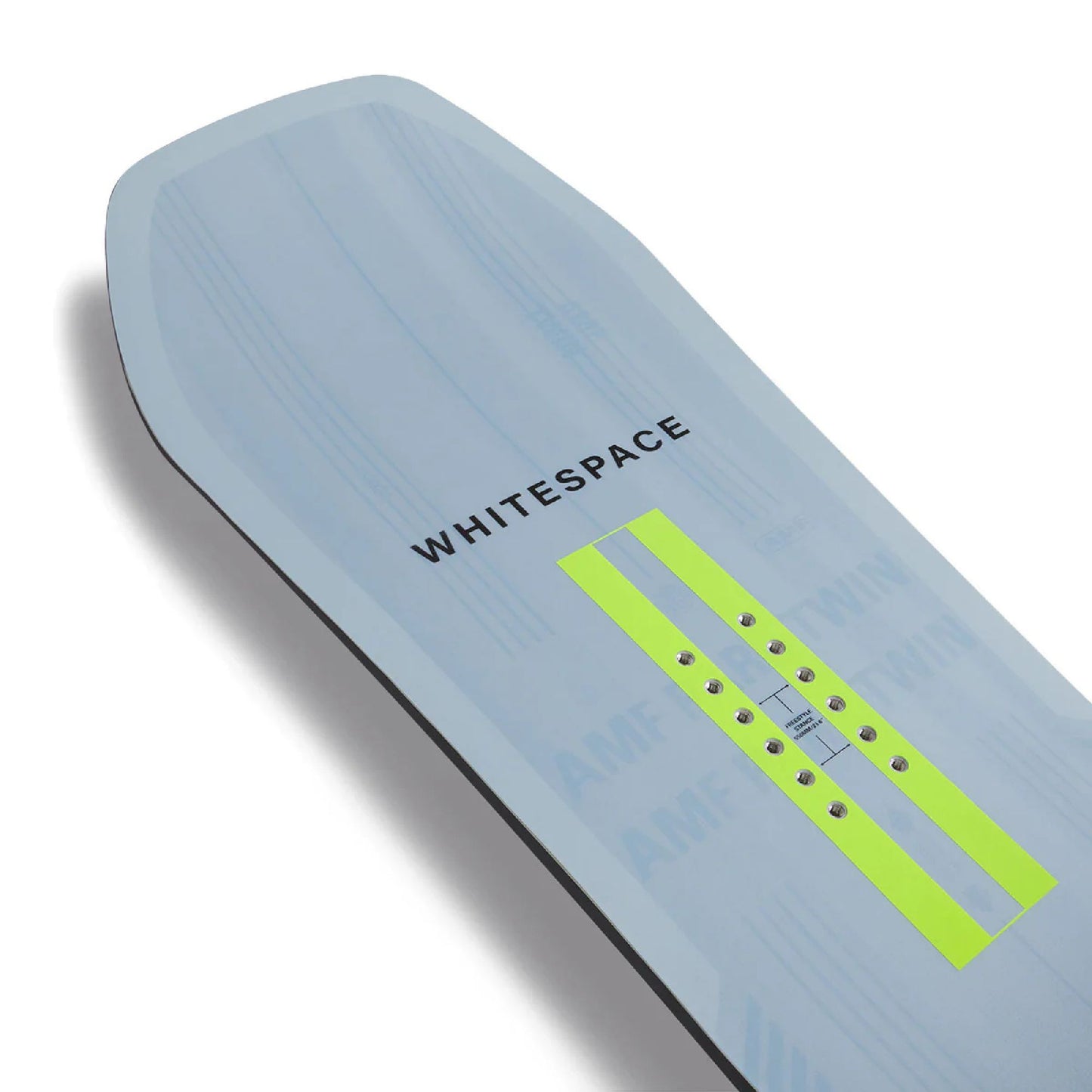 Whitespace AMF Park Twin Snowboard 2025 Light Blue - Whitespace Snowboards