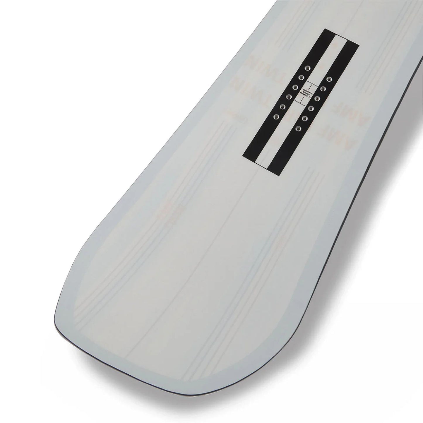 Whitespace AMF Park Twin Snowboard 2025 Gray - Whitespace Snowboards