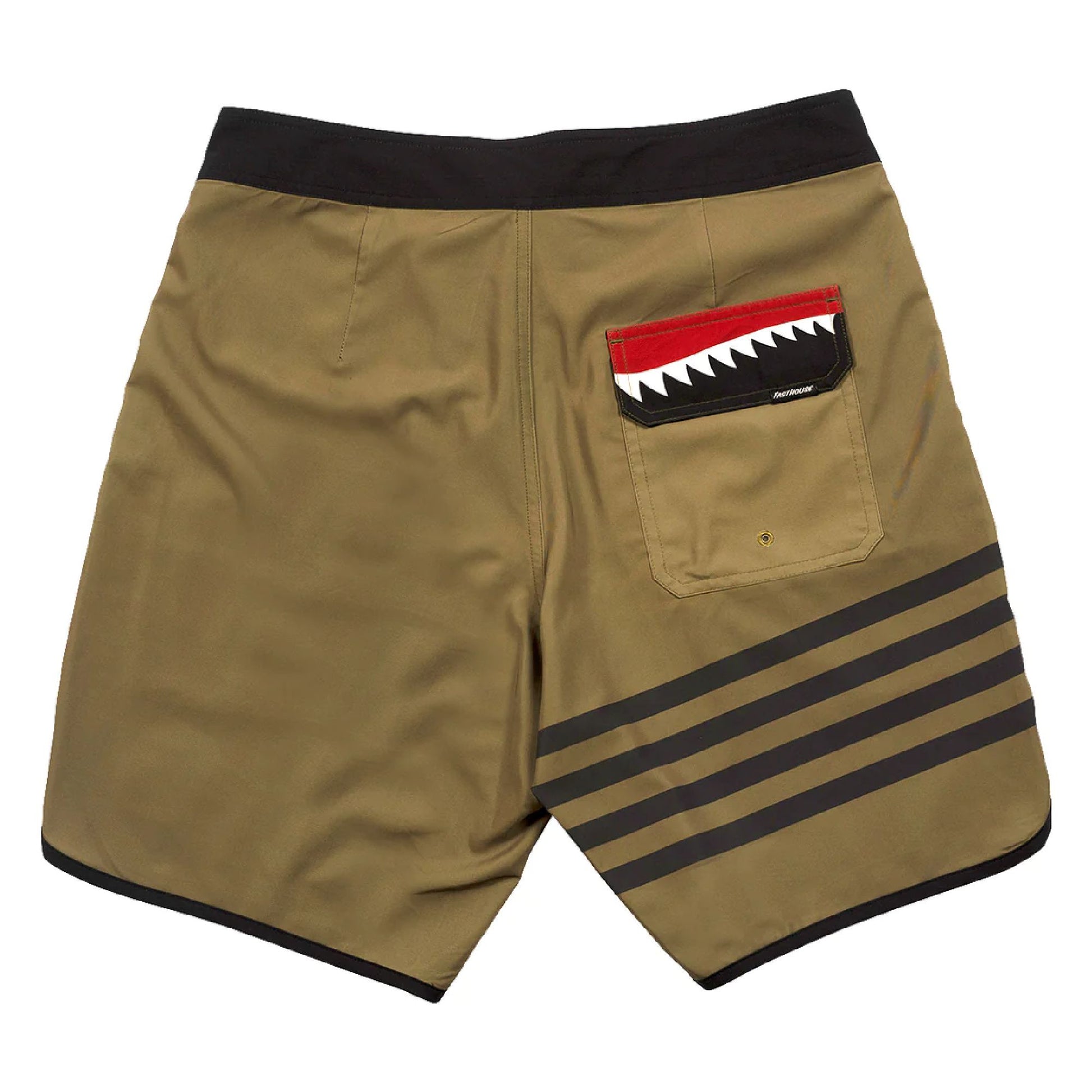 Fasthouse After Hours 18" Bomber Boardshort Olive - Fasthouse Swimwear