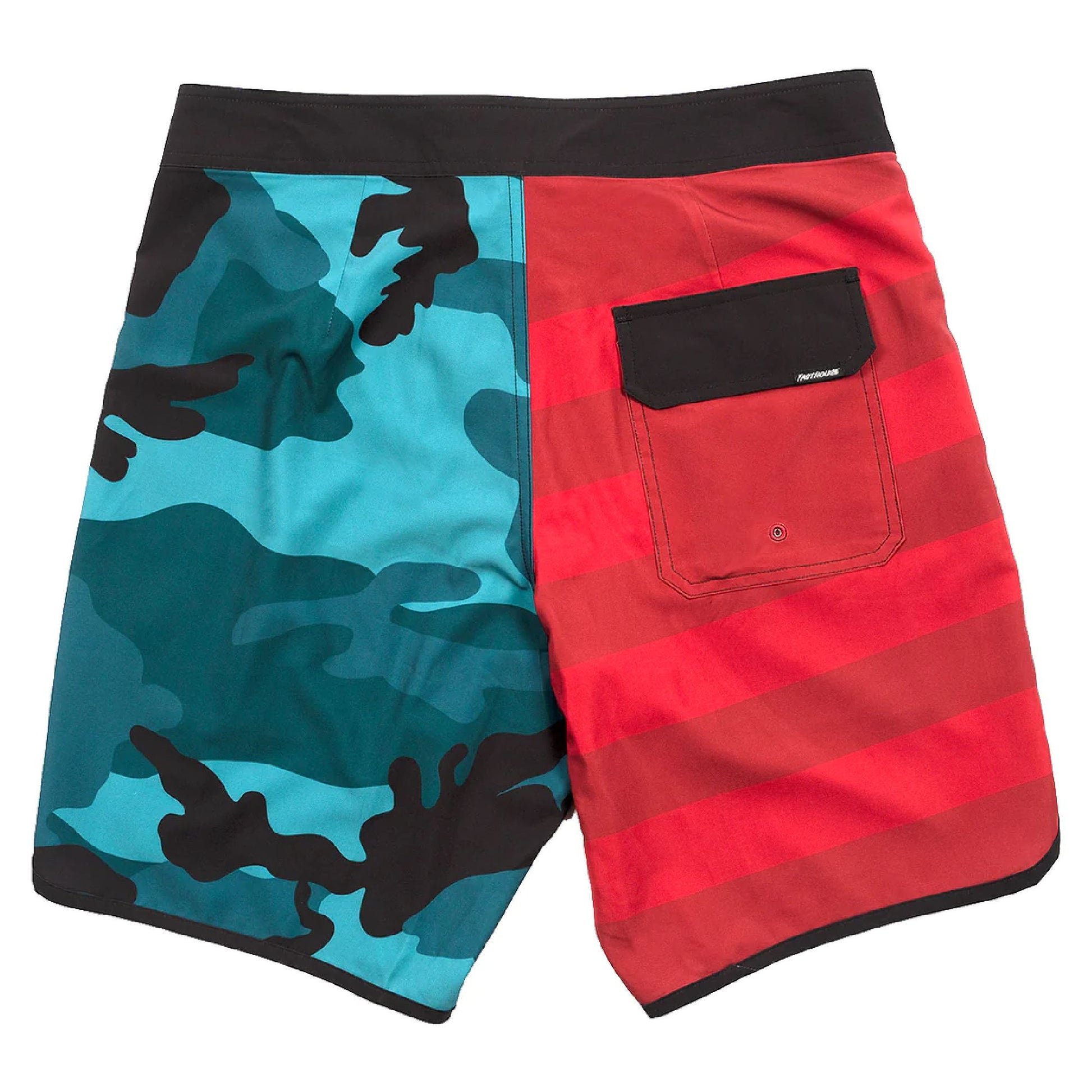 Fasthouse After Hours 18" Patriot Boardshort Red Blue - Fasthouse Swimwear